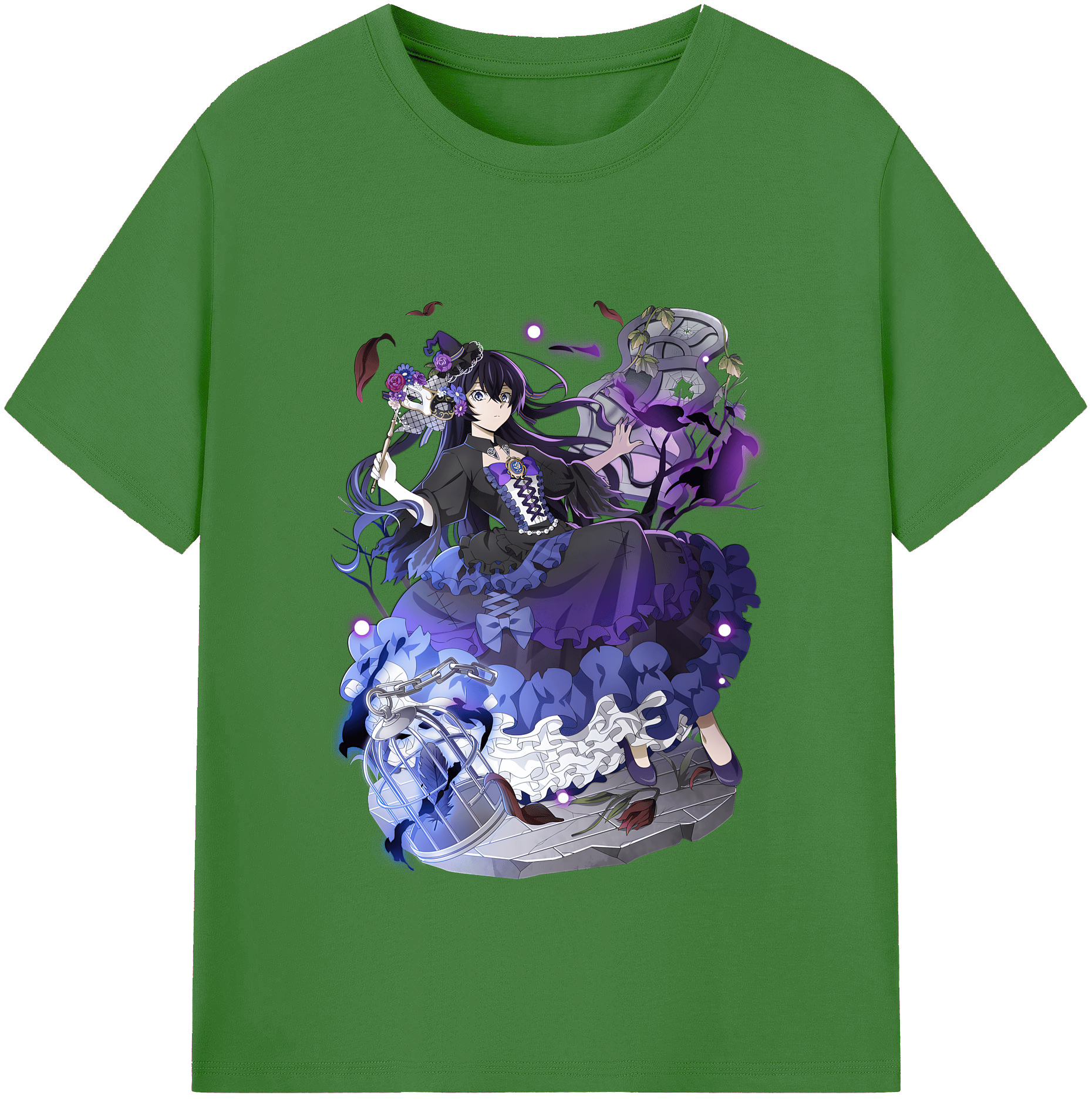 （画像用） 文豪ストレイドッグス Bungo Stray Dogs レディースカジュアルプリントTシャツ（綿100％）